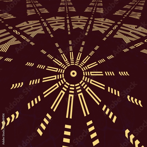 Graphic Image design style spectrum abstract art