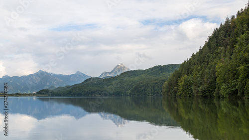 Lake, Forest and Mountains