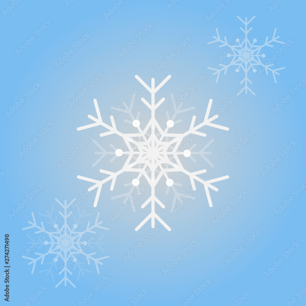 Vector snowflakes for Christmas design. Isolated Snowflakes Background Vector snowflakes for Christmas design. Isolated Snowflakes Background