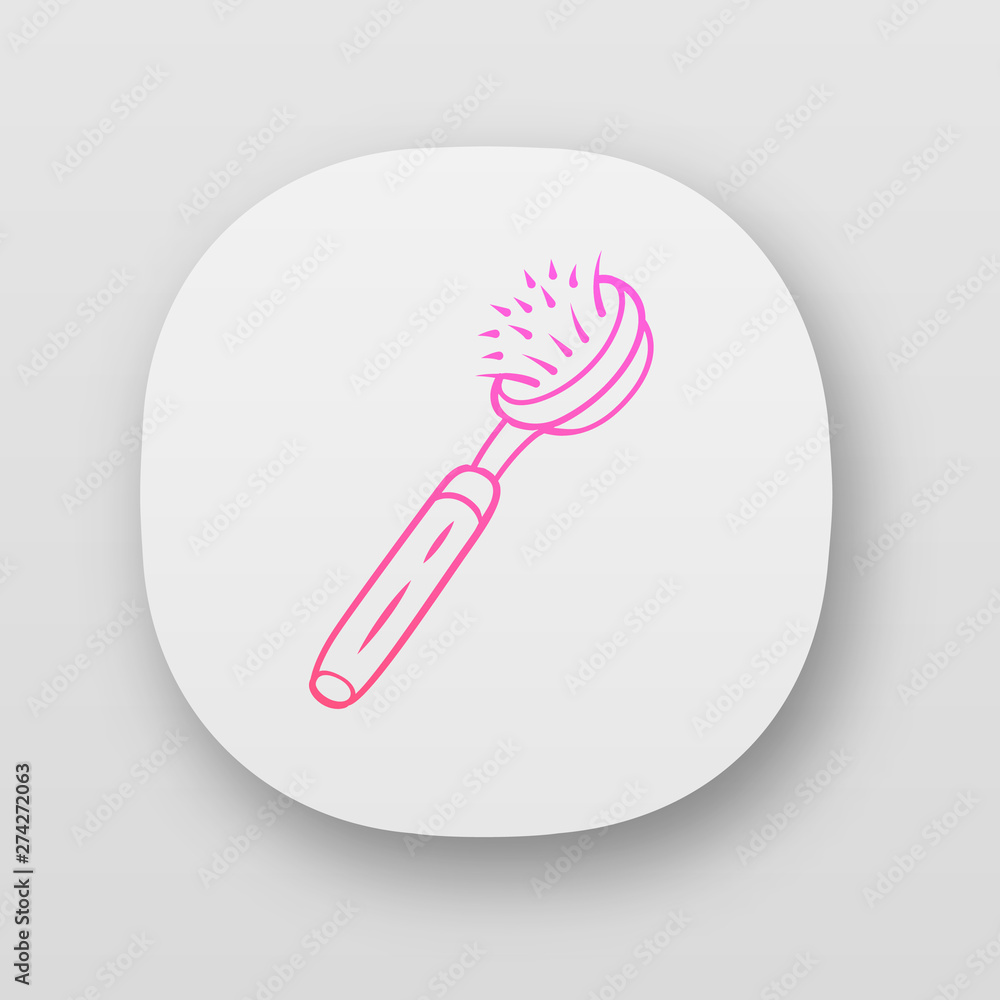 Natural dish brush app icon Natural dish brush app icon