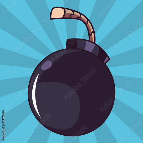 comic boom explosion pop art white background