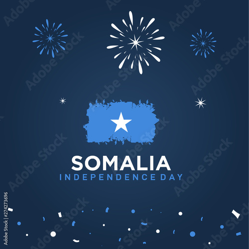 somalia independence day template design
