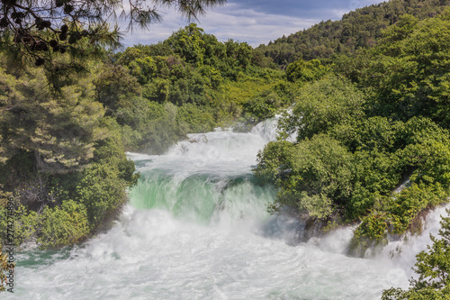 Krka Nationalpark in Kroatien Skradin Wasserfälle