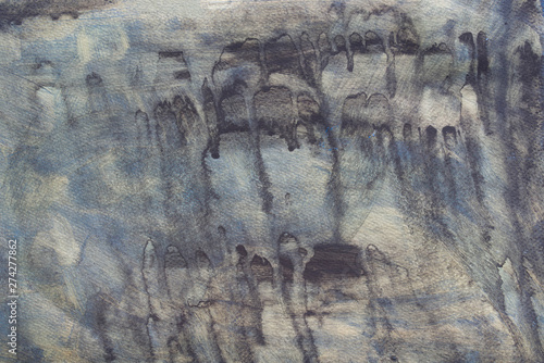 Vászonkép gray background texture painted on artistic canvas