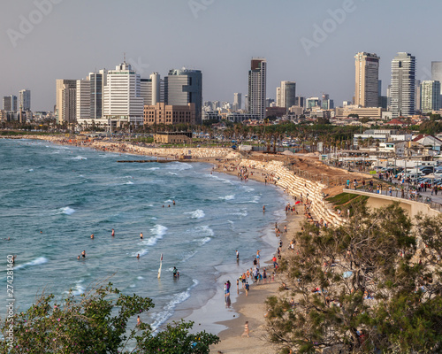 Beautiful view of the Tel Aviv. © masar1920