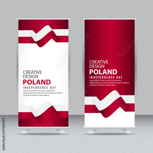Poland Independence Day Celebration Creative Design Illustration Vector Template