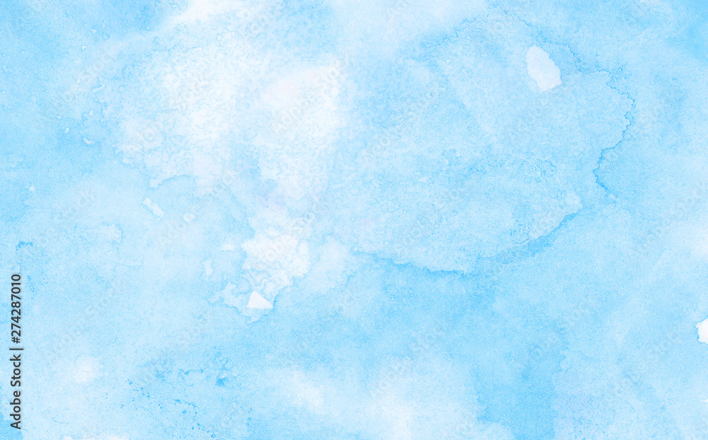 Sky shades aquarelle painted paper textured canvas for vintage design, invitation card, template. Simple blue color watercolor illustration. Creative background, smeared light turquoise frame Sky shades aquarelle painted paper textured canvas for vintage design, invitation card, template. Simple blue color watercolor illustration. Creative background, smeared light turquoise frame