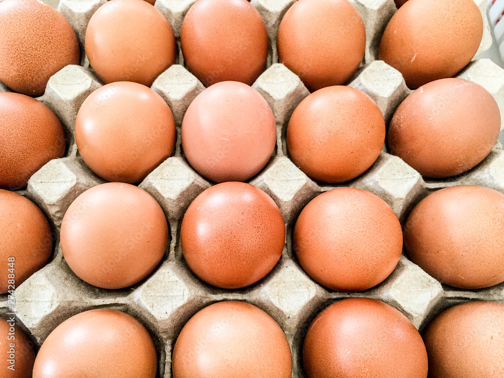 Many eggs in and CP egg tray Many eggs in and CP egg tray