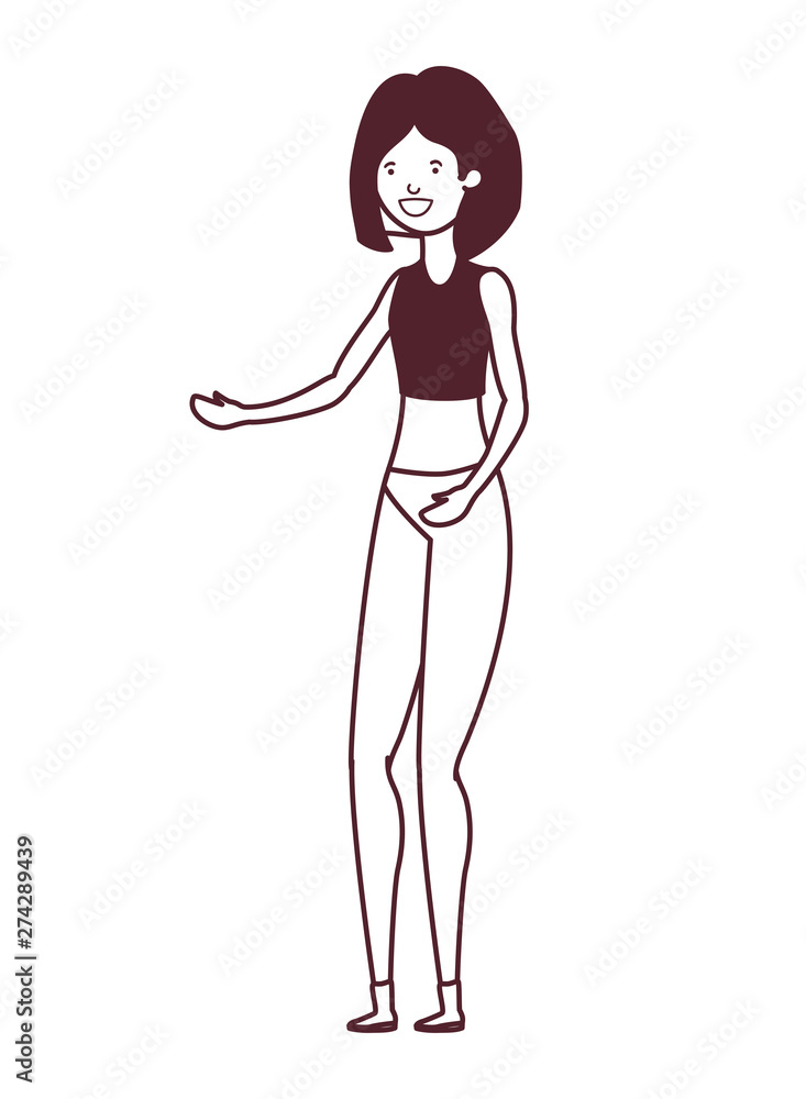 silhouette of dancing woman in white background silhouette of dancing woman in white background