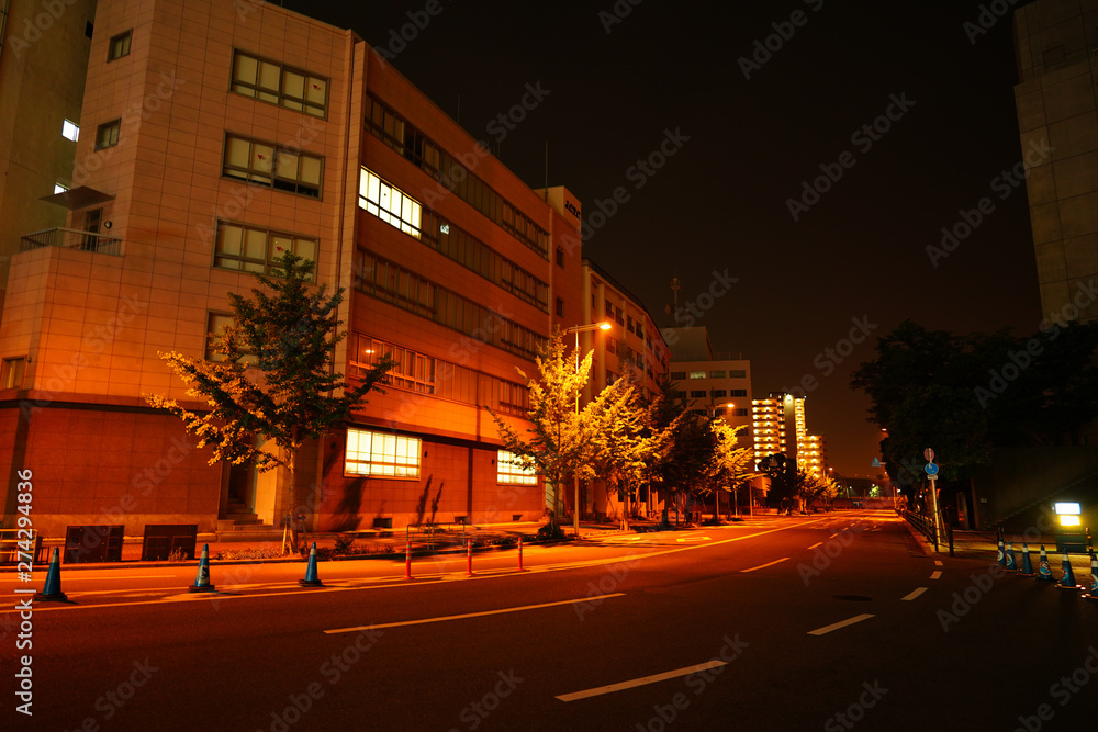 Fototapeta premium City Landscape in Osaka 港区周辺風景