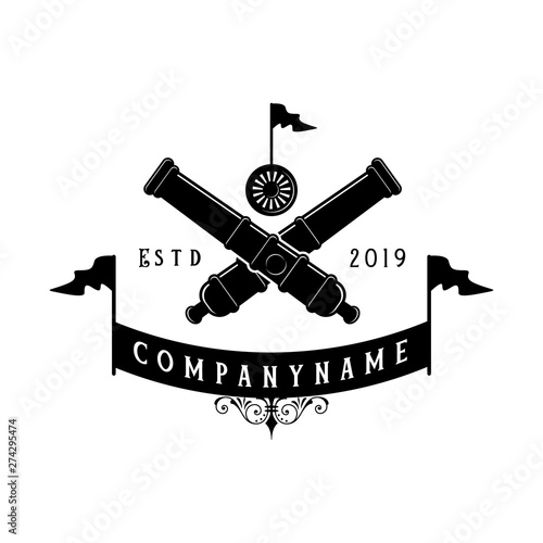 Cannon icon vector isolated on white background for your web and mobile app design, Cannon logo concept