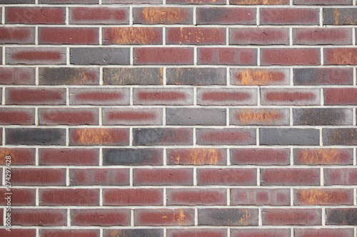 brick wall of the building