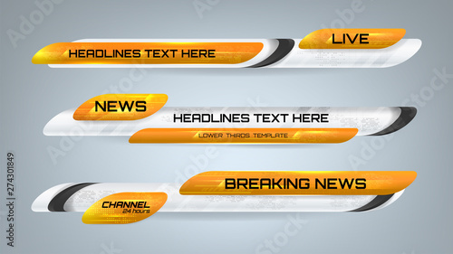 Lower Thirds News