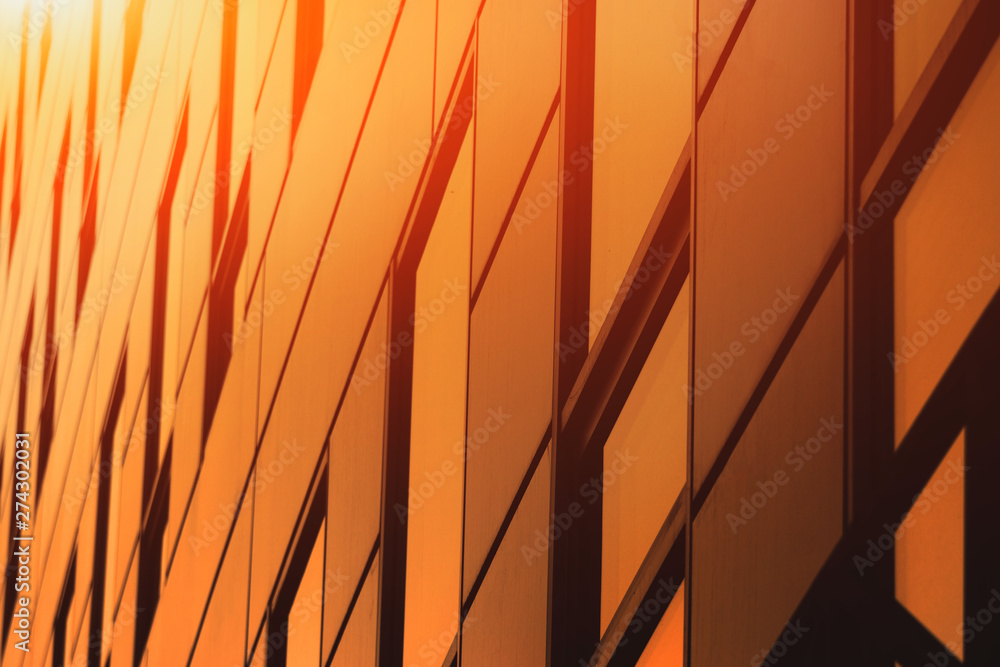 Office building windows background. Glass facade of an office building