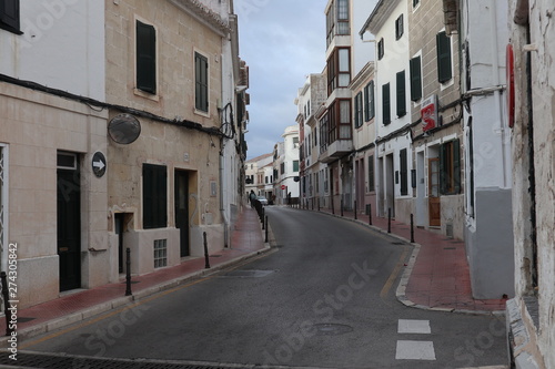 narrow street in old town © Stemoir