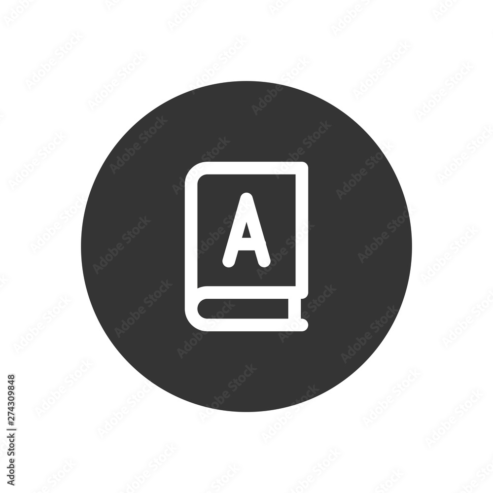 Book vector icon in modern style for web site and mobile app Book vector icon in modern style for web site and mobile app