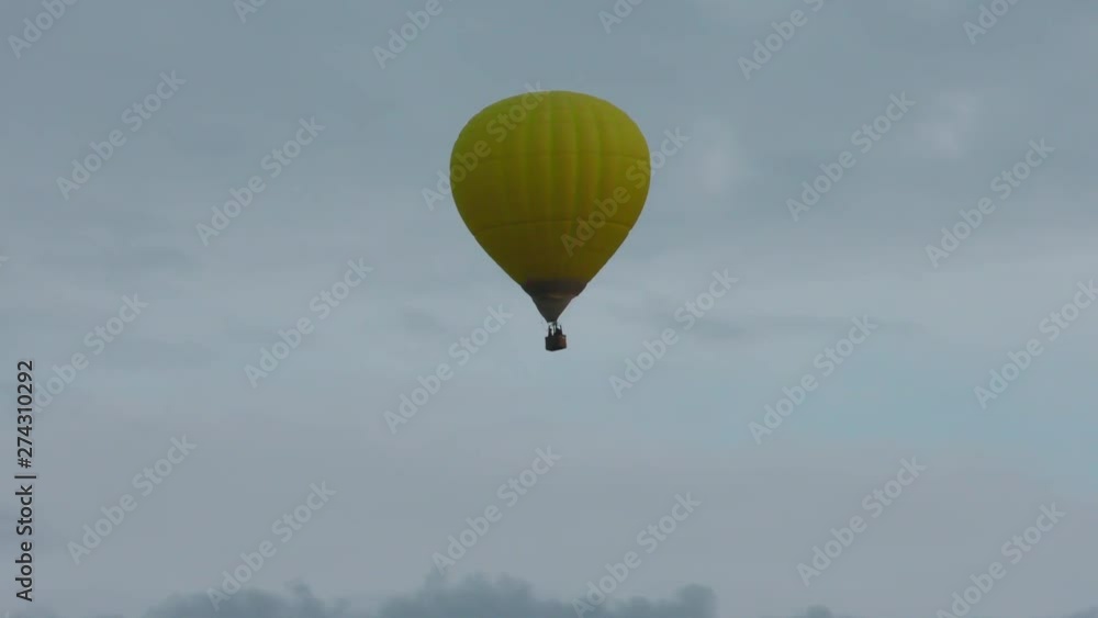 Balloon flying in the sky. Travel by Air transport aerostat. Balloon flying in the sky. Travel by Air transport aerostat.