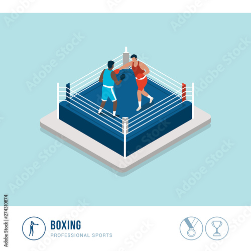 Professional sports competition: boxing