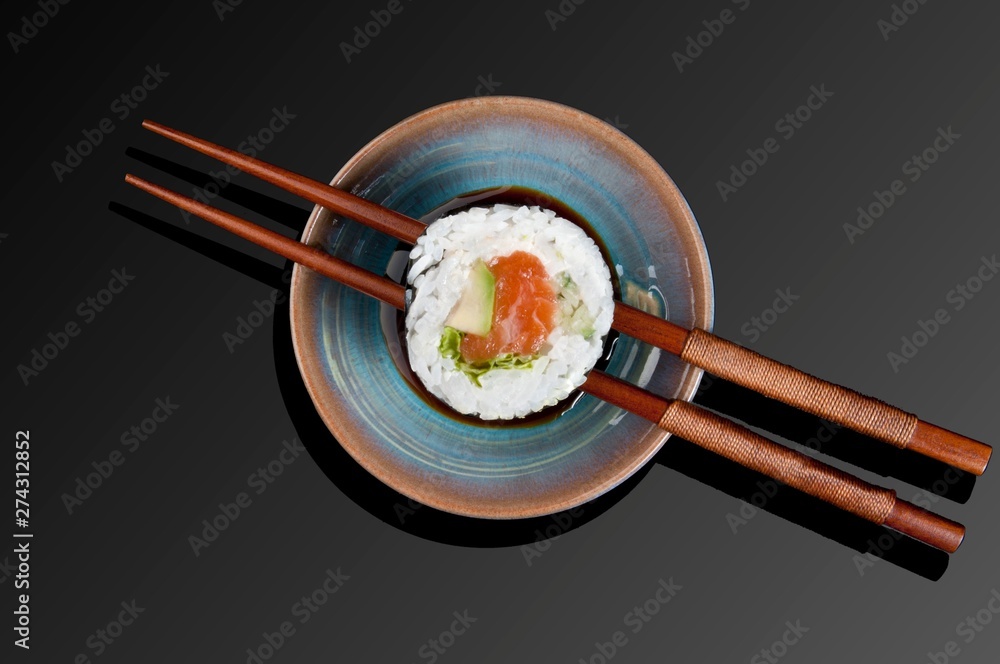 Obraz na płótnie sushi w salonie