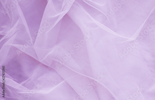 Pale lilac pink cloth. Violet color texture.