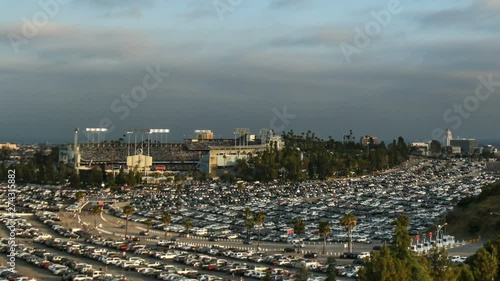 Iconic Dodger Stadium in Los Angeles, CA