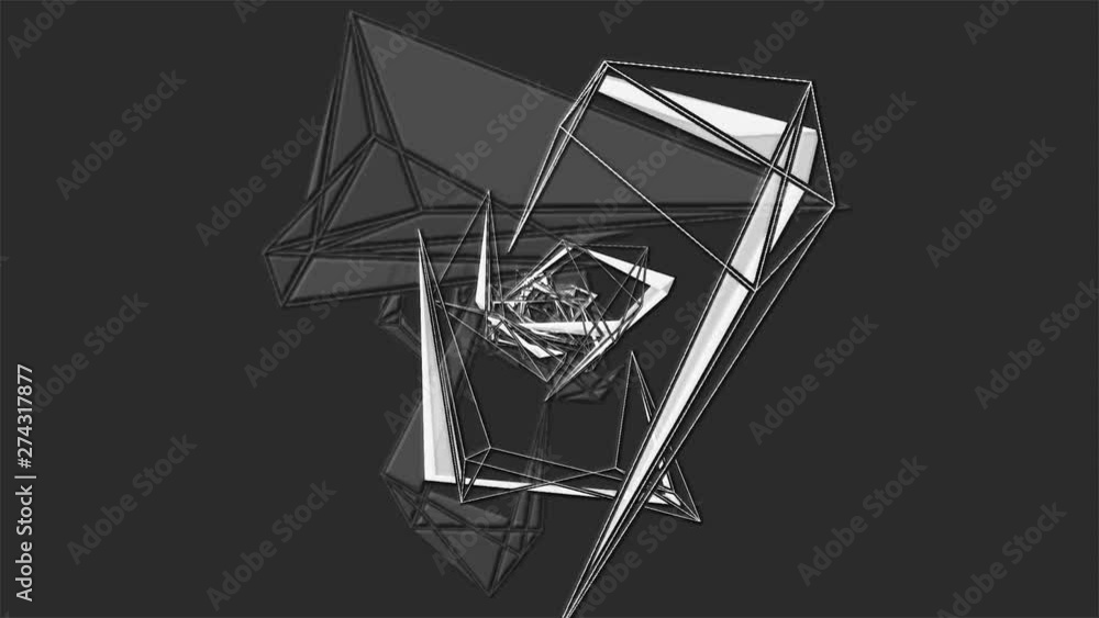 Abstract Background Rotating Geometric Tunnel 41 Abstract Background Rotating Geometric Tunnel 41