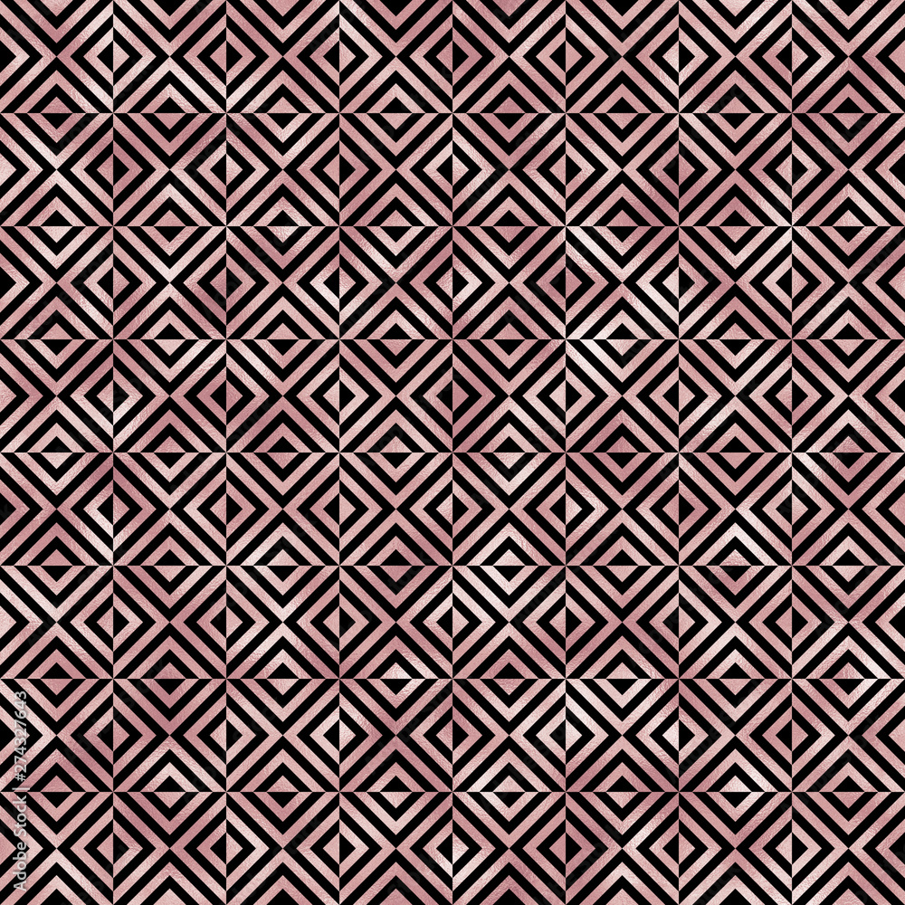 Art Deco Seamless Pattern - Repeating metallic pattern design with art deco motif Art Deco Seamless Pattern - Repeating metallic pattern design with art deco motif