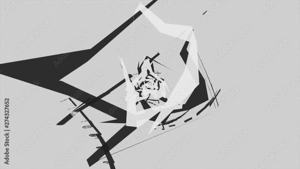 Abstract Background Rotating Geometric Tunnel 7 Abstract Background Rotating Geometric Tunnel 7