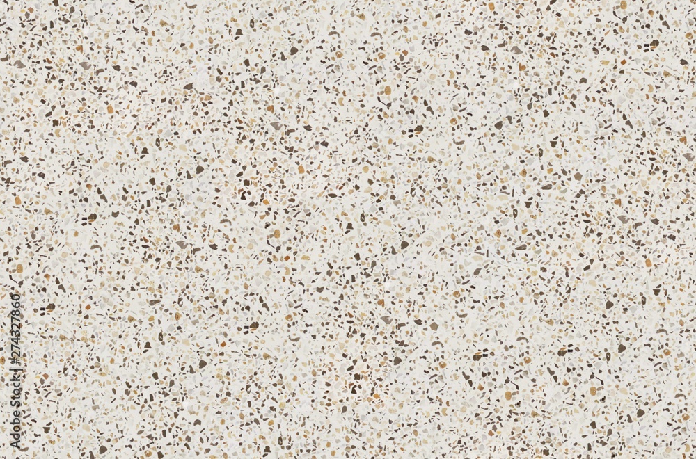 Terrazzo texture. Polished concrete floor and wall pattern. Color surface marble and granite stone, material for decoration - obrazy, fototapety, plakaty 