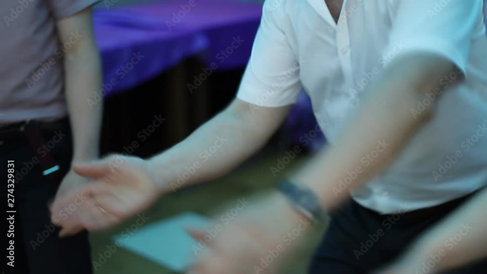 dancing at a party. Dancing girls Shake their hips, hands and breasts, have fun at the party dancing at a party. Dancing girls Shake their hips, hands and breasts, have fun at the party
