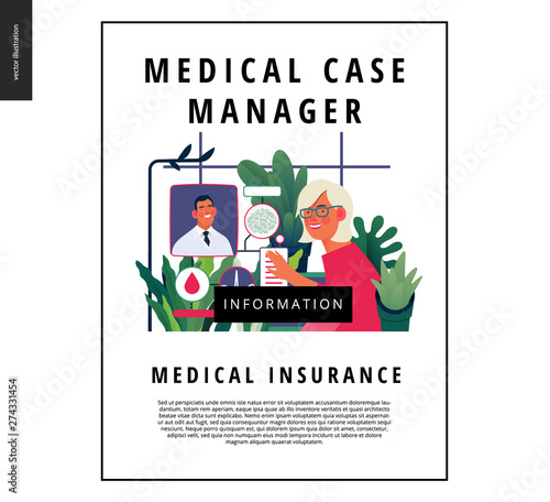 Medical insurance template - medical case manager