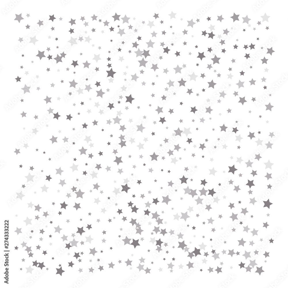 Silver glitter falling stars. Silver glitter falling stars.