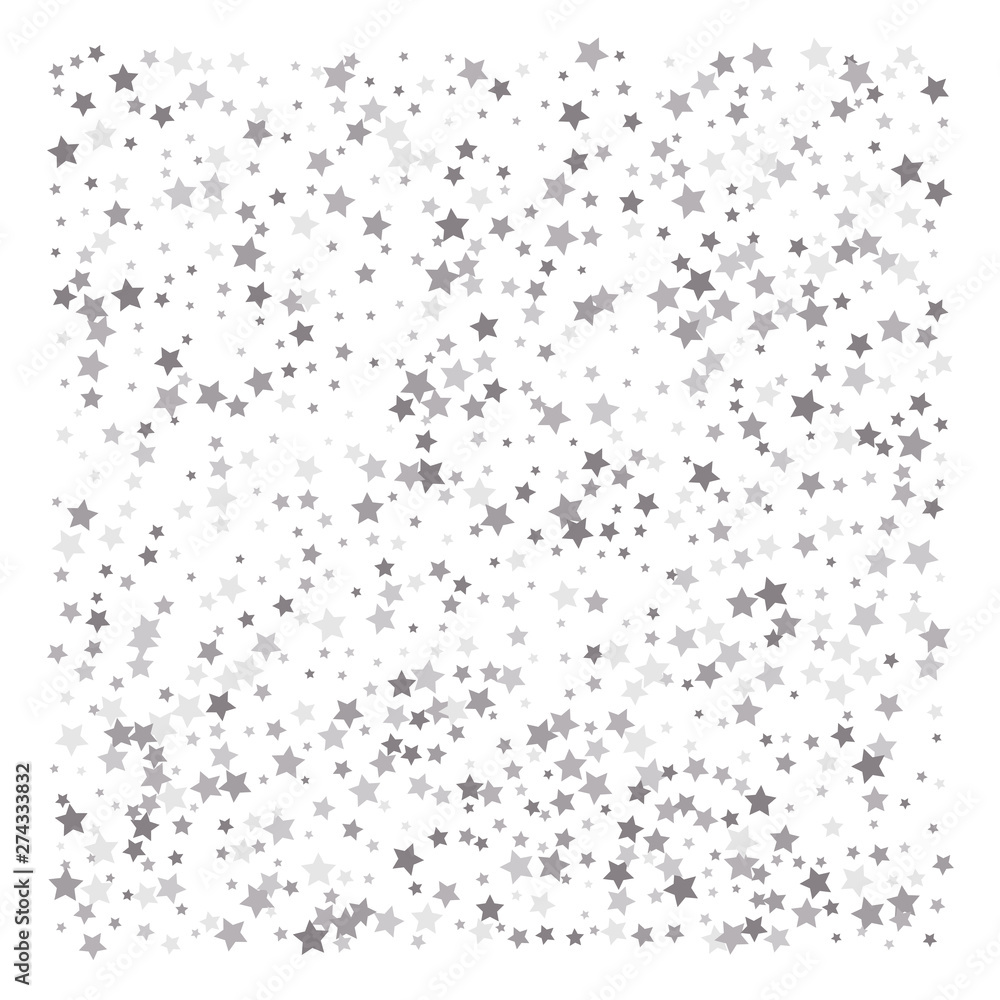 Silver glitter falling stars. Silver glitter falling stars.