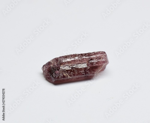 Tourmaline raw gemstone photo