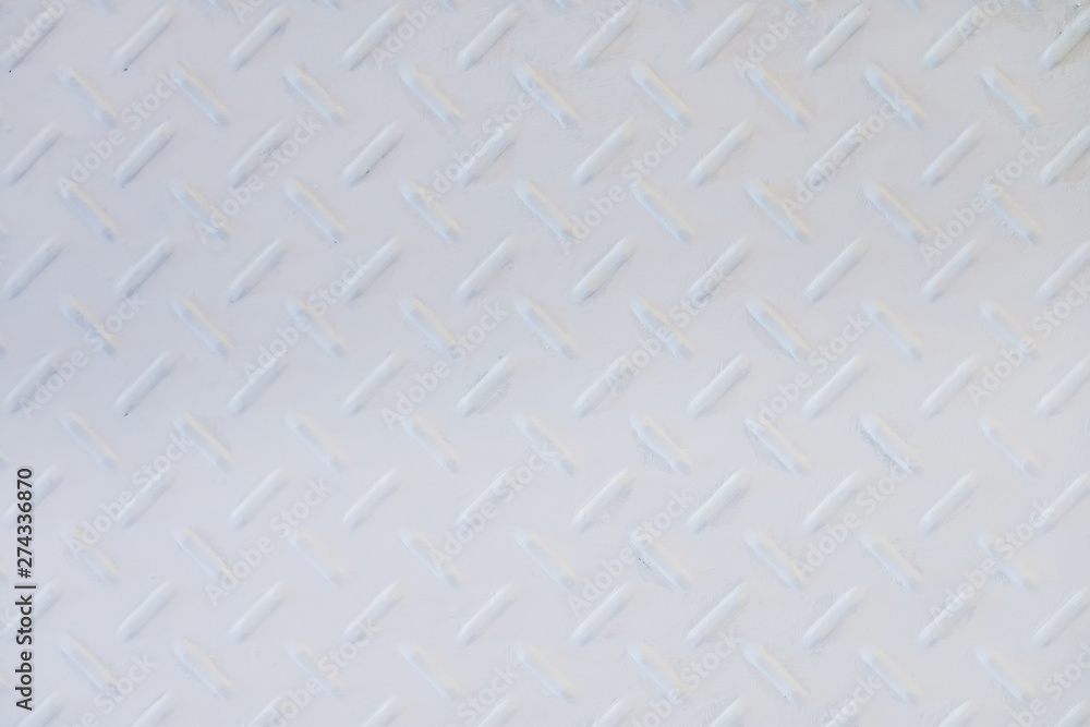 White metal diamond plate wall texture background. White metal diamond plate wall texture background.