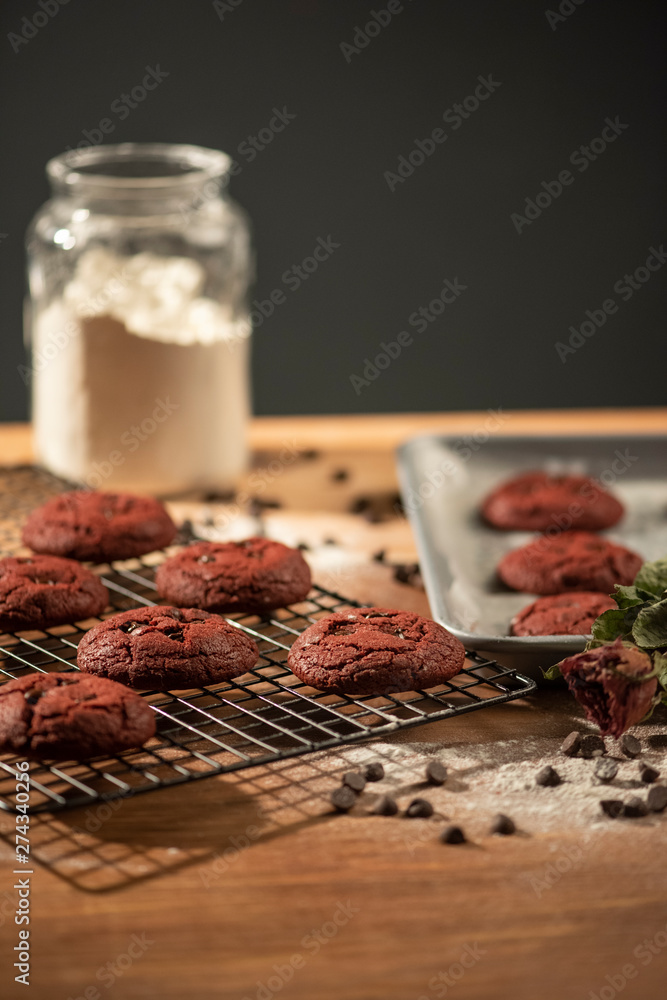 galletas red velvet galletas red velvet