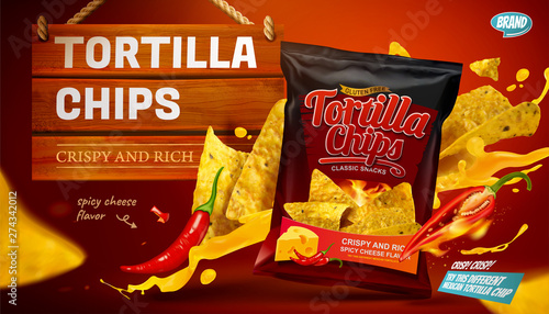 Tortilla chips ads
