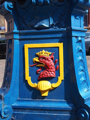 Szczecin's coat of arms (City center of Szczecin)