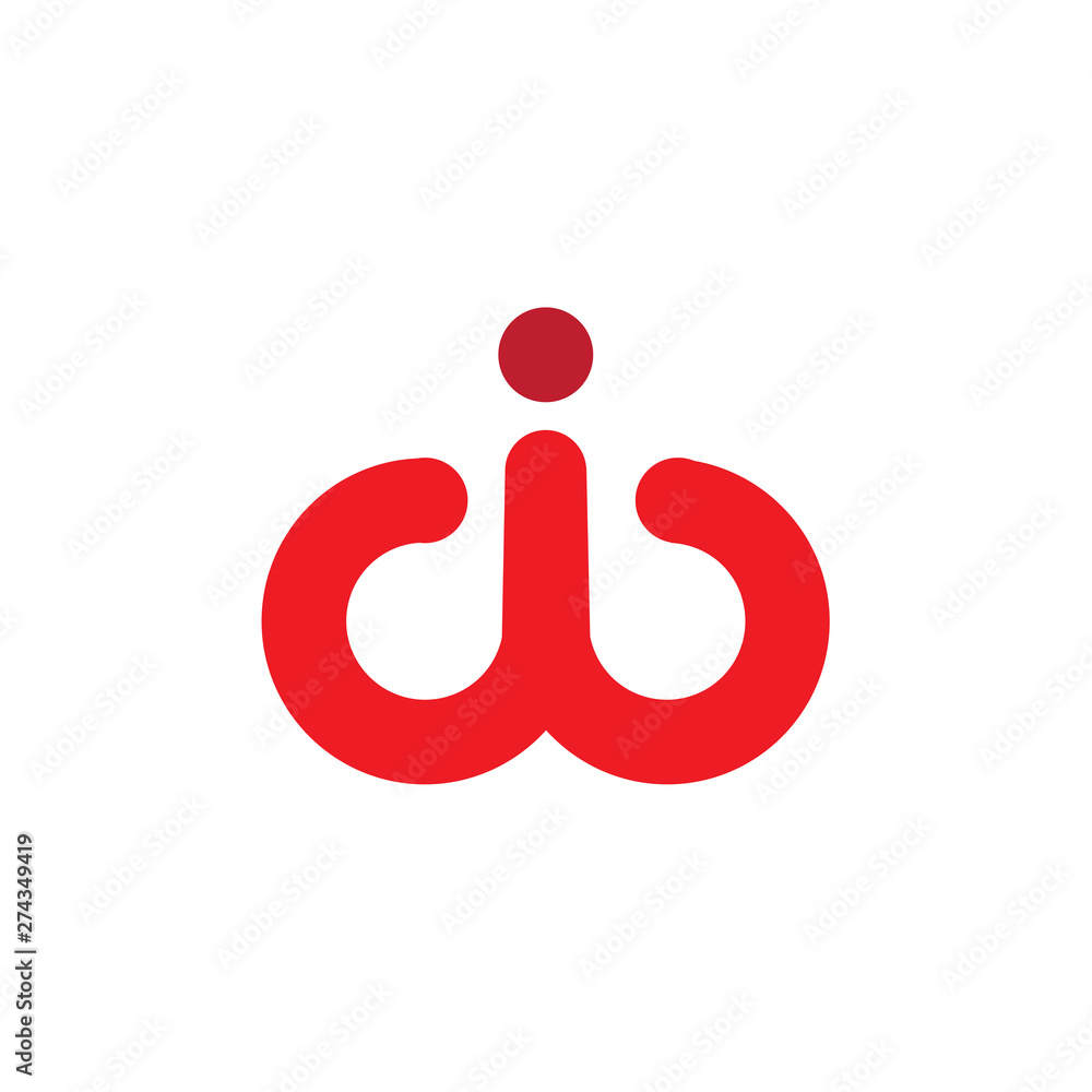 initial letter of simple vector logo initial letter of simple vector logo