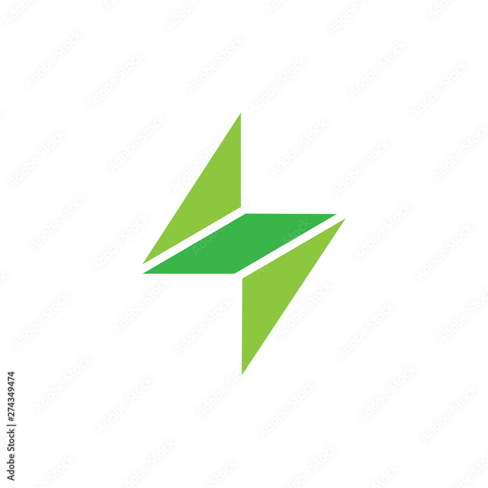 initial letter S Lightning, thunder bolt, icon logo vector initial letter S Lightning, thunder bolt, icon logo vector