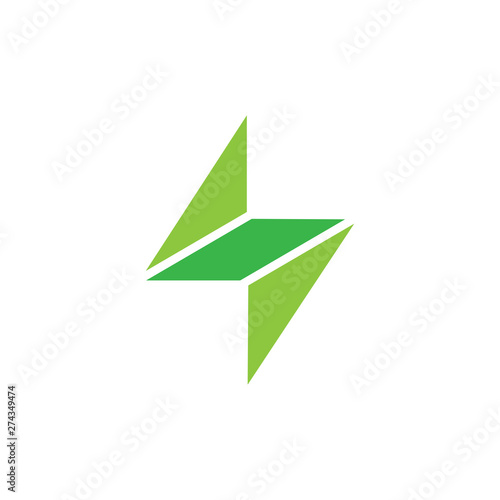 Free Download initial letter S Lightning, thunder bolt, icon logo vector - GFXLoad