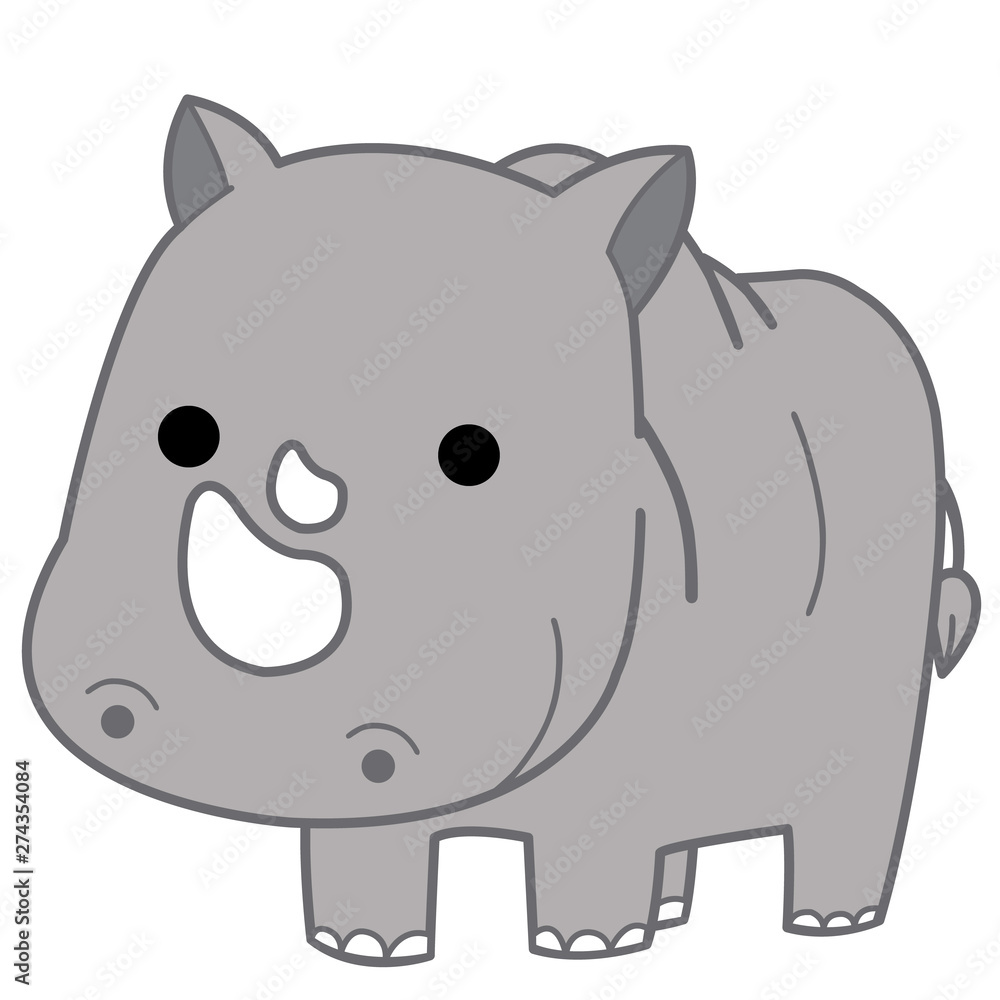 動物のイラスト-サイ 動物のイラスト-サイ