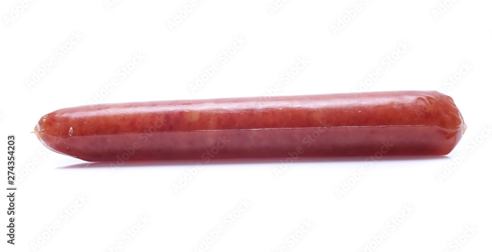 Sausage isolated on white background Sausage isolated on white background
