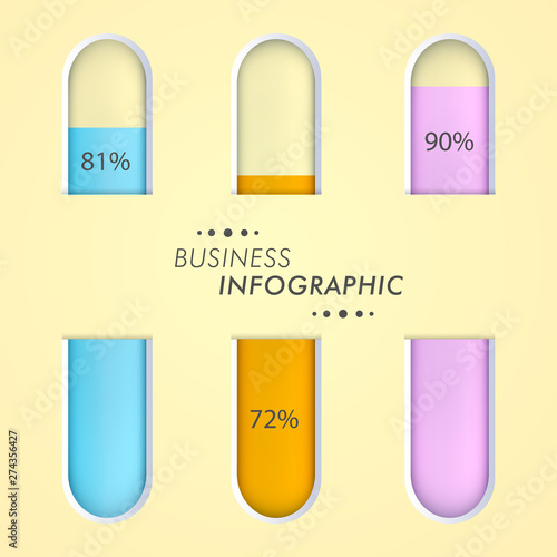 Business Infographic Concept.