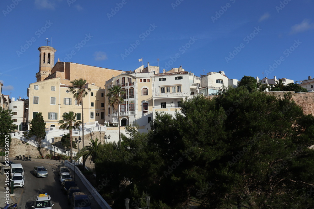 Menorca, balearic island Mahon