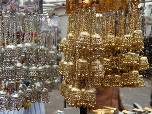 Artificial jewelry of Gold and Silver © Vivek