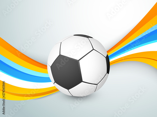 Soccer tournament concept, Sports background.