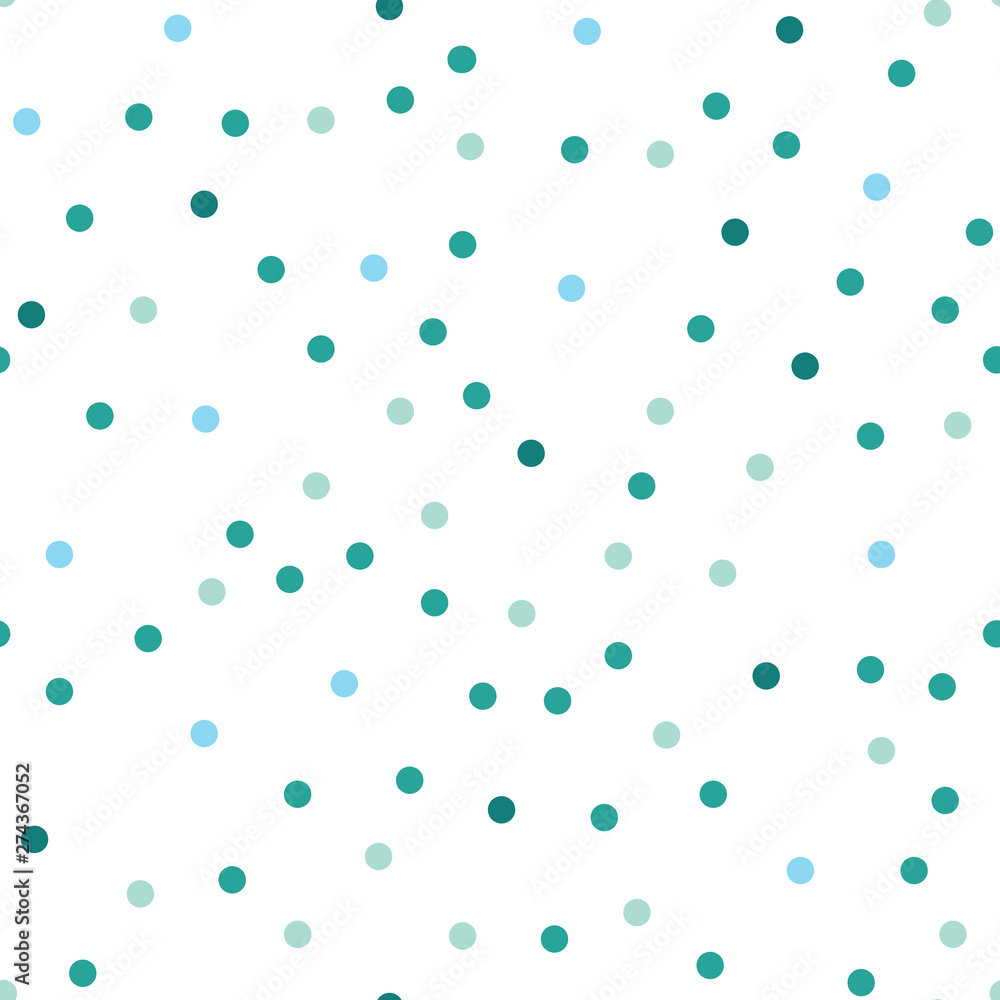 polka dot seamless vector pattern white background. White and blue polka dots background. Chaotic elements. Abstract geometric shape texture. Design template for wallpaper,wrapping, textile. polka dot seamless vector pattern white background. White and blue polka dots background. Chaotic elements. Abstract geometric shape texture. Design template for wallpaper,wrapping, textile.