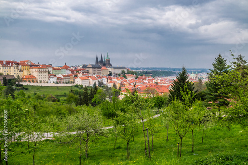 vista dell'alto di praga