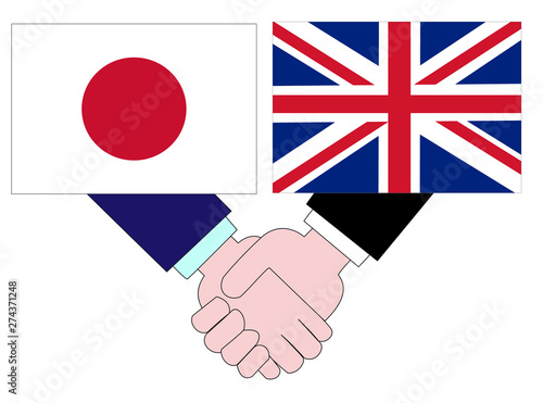 国と国との外交の状態を表している。